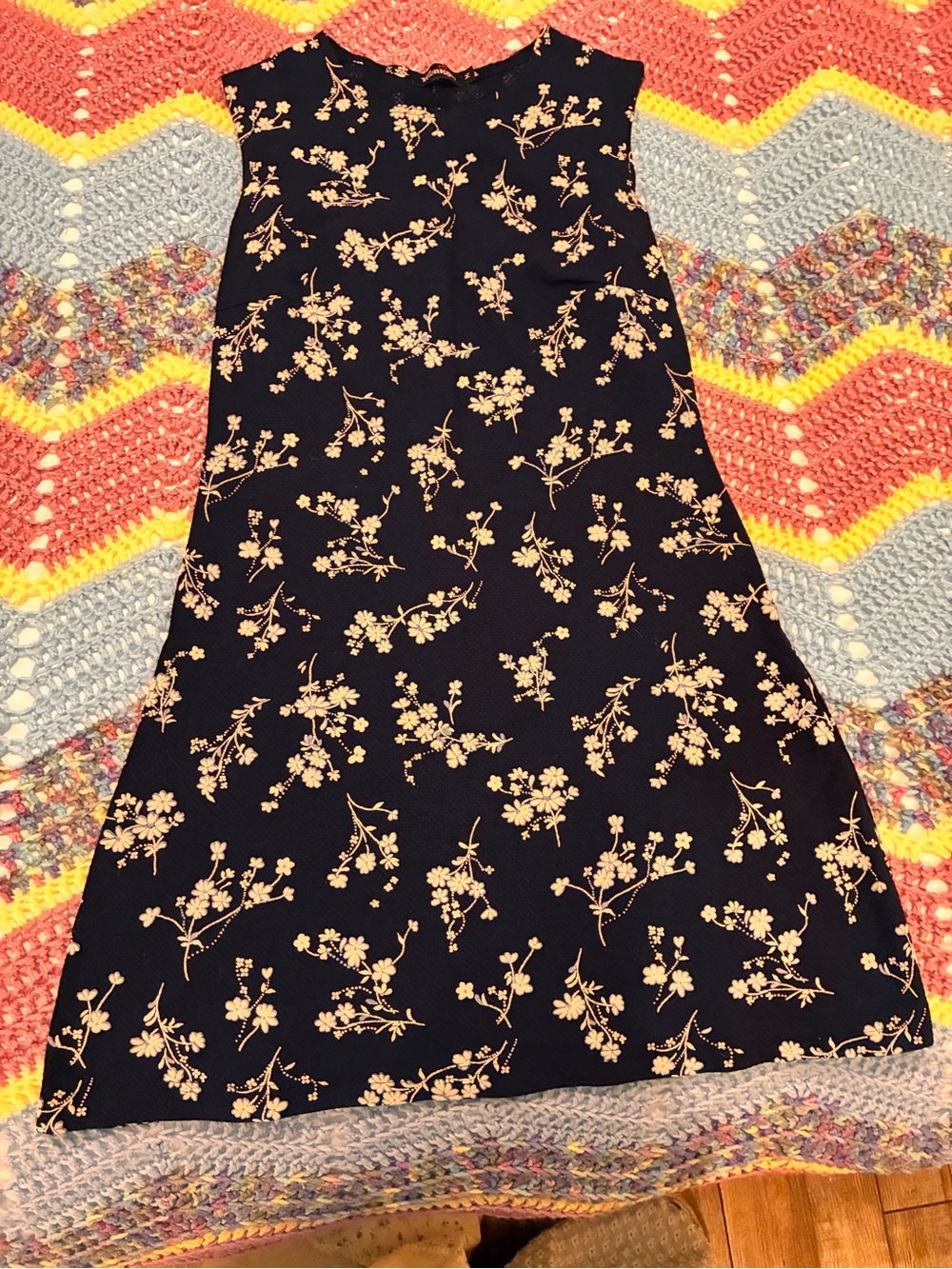 Women’s Navy Floral Dress